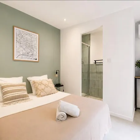 Apartament Carre Du Roi, T3, Jardin, Clim, Centre-ville, Arceaux Montpellier